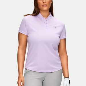 Macade Heather Air Bomber golf shirt